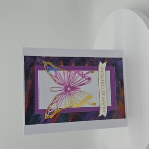 'Happy Retirement' Greeting Card (Handmade)